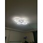 6-lichts led dimbare plafondlamp verzonken verlichting cirkel ontwerp moderne stijl eenvoud acryl 90w woonkamer eetkamer slaapkamer lichtpunt alleen dimbaar met afstandsbediening