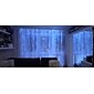 lumini cu led pentru perdea fereastră 3x3m decor nuntă 300 led-uri cu 8 moduri de iluminare lumini de crăciun lumini decor acasă lumini pentru nuntă dormitor petrecere grădină terasă