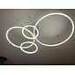 4-lichten led 110w ring cirkel kroonluchter led moderne hanglampen goud koffie voor woonkamer bar kamer kantoor 4 lagen dimbaar met afstandsbediening alleen dimbaar met afstandsbediening