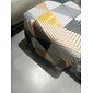 fodera per pouf elasticizzato con stampa floreale spandex rettangolari elastici elasticizzati coprioggetti pieghevoli poggiapiedi removibili per proteggere le fodere dei poggiapiedi