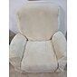 stretch fluwelen relaxfauteuil bankhoes bordeauxrood, 4-delige zachte bankhoes, bankhoes met elastische lus, wasbare meubelbeschermer voor kinderen, huisdieren, honden, katten