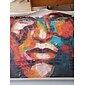 Peinture à l'huile à la main peint à la main art mural mintura visage abstrait moderne décoration de la maison décor toile roulée sans cadre non étiré