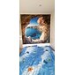海の洞窟の壁のタペストリーアールデコブランケットカーテンピクニックテーブルクロス吊り下げホームベッドルームリビングルーム寮の装飾ポリエステル繊維自然風景山水