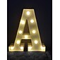luci led lettere firmano 26 lettere alfabeto illuminano lettere firmano per luce notturna festa di compleanno matrimonio alimentato a batteria lampada natalizia decorazione bar casa