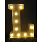 luci led lettere firmano 26 lettere alfabeto illuminano lettere firmano per luce notturna festa di compleanno matrimonio alimentato a batteria lampada natalizia decorazione bar casa