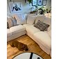 stretch soffa sittdyna överdrag täcka elastisk soffa fåtölj loveseat 4 eller 3 sits grå enkel solid mjuk tålig tvättbar
