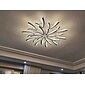 led dimbare plafondlamp moderne paardebloem nordic stijl acryl plafondpaneel lamp minimalistische gelaagde ontwerp woonkamer eetkamer verlichting ac220v alleen dimbaar met afstandsbediening