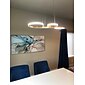 l.t verlichting 1-lichts 75cm acryl dimbare hanglamp led kroonluchter verstelbaar notitieontwerp modern voor thuis woonkamerverlichting alleen dimbaar met afstandsbediening