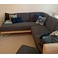 stretch waterafstotend bank zitkussen hoes bordeaux jacquard hoes elastische bank fauteuil tweezitsbank 4 of 3 zits grijs effen effen zacht duurzaam wasbaar