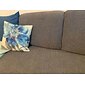 stretch waterafstotend bank zitkussen hoes bordeaux jacquard hoes elastische bank fauteuil tweezitsbank 4 of 3 zits grijs effen effen zacht duurzaam wasbaar