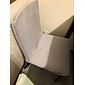 stretch spisestuestoltrekk grønn stolsete slipcover fløyelstrikk til middagsselskap hotell bryllup myk vaskbar