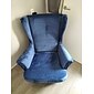 fluwelen stretch wingback stoel hoes vleugel stoel kussenovertrekken spandex stof wingback fauteuil hoezen met elastische bodem voor woonkamer slaapkamer decor