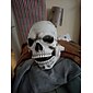 halloween helhuvudskallemask, hjälm med rörlig käke, skrämmande realistisk halloweenmask för vuxna kostymer, call of duty maskleksak, halloween skelettdekoration