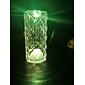 kristallen lichtlamp kleur veranderende lampen tafellamp met aanraakbediening diamant led nachtlampje oplaadbare roos romantische date verlichting decor voor festival, thuis, restaurant, bar