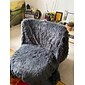 morbide coperte in pelliccia sintetica sfocata, solida coperta reversibile leggera per capelli lunghi shaggy, soffice e accogliente peluche comode coperte in pile in microfibra decorazione per divano