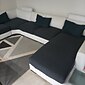 stretch soffa sittdyna överdrag täcka elastisk soffa fåtölj loveseat 4 eller 3 sits grå enkel solid mjuk tålig tvättbar