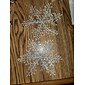 kerst sneeuwvlok ornamenten set kerst plastic hangende sneeuwvlokken voor kerstboomversieringen winter wonderland bevroren verjaardagsfeestje vakantie huisdecoratie knutsel sneeuwvlokken