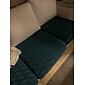 stretch bank zitkussen hoes hoes elastische bank fauteuil loveseat 4 of 3 zits grijs effen effen zacht duurzaam wasbaar