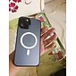 teléfono Funda Para iPhone 16 15 14 Pro Max Plus 13 12 11 Pro Max Con Magsafe y protector de pantalla Magnética Mate esmerilado Color sólido Metal Cuero de PU