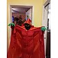 halloween viitta musta punainen viitta witch wizard children aikuinen kulta sametti viitta