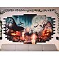 decorazioni di halloween arazzo jack o lantern zucca decorazione di arte della parete grande appeso arazzo murale decorazione fotografia di sfondo coperta tenda casa camera da letto soggiorno