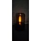 LED Smart Light Luftbefeuchter 120ML Aroma Diffusor Kerzenlampe Elektrischer Aromatherapie Diffusor Flammenbefeuchter USB Desktop Deko Nachtlicht