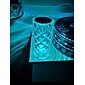 kristallen lichtlamp kleur veranderende lampen tafellamp met aanraakbediening diamant led nachtlampje oplaadbare roos romantische date verlichting decor voor festival, thuis, restaurant, bar