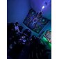 tapiserie cu lumină neagră uv reactiv strălucire în întuneric petrecere strălucire neon psihedelic trippy cețos tapiserie agățată bufniță art murală pentru sufragerie dormitor