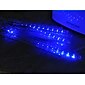 meteorzápor esőlámpák kültéri jégcsap hóesés lámpa karácsonyi dekorációhoz led dekoráció esőzsinór lámpa 8 tubus 30cm 192 led