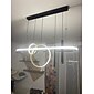 1-flammig 108 cm LED-Pendelleuchte Kreis Design Single Design Metall Moderner Stil Stilvoll Lackiert Büro Esszimmer Wohnzimmer Leuchten 110-240V