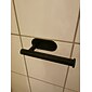 toiletpapierhouder& 2 muurhaken sets zelfklevende muurbevestiging roestvrijstalen badkameraccessoires (zwart / goud / zilverachtig)