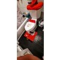 kerstman toiletbrilhoes, 3-delige kerstbadkamersets, toiletbrilhoes en tapijtset, kerstman op het toiletornament, kerstman toiletbril voor vrolijke kerstversieringen badkamerinrichting