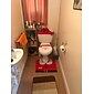 kerst toiletbrilhoes decoraties kerstman sneeuwpop hertengeest toiletbrilhoes tapijt badkamerset met papieren handdoekhoes voor kerstcadeau premium jaar huisdecoraties