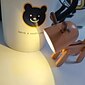 mini led skrivebordslampe nydelig hjort/hundeformet boklampe laptop tastatur lesebordslampe soverom nattlampe