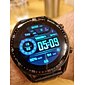 HW20 Smart Watch 1.3 inch Smartur Bluetooth Samtalepåmindelse Aktivitetstracker Kalender Kompatibel med Android iOS Unisex Lang Standby Handsfree opkald Vandtæt IP 67 45 mm urkasse