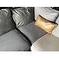 stretch soffa sittdyna överdrag täcka elastisk soffa fåtölj loveseat 4 eller 3 sits grå enkel solid mjuk tålig tvättbar