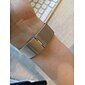 Pulseira de Smartwatch Compatível com Fitbit Versa 4 Sense 2 Versa 3 Sense Aço Inoxidável Relógio inteligente Alça Respirável Antichoque Pulseira Estilo Milanês Substituição Pulseira