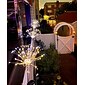 luci solari di fuochi d'artificio 90/120/150/200 led luci solari fai da te per esterni luci decorative da giardino lucine impermeabili luci da prato