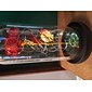 kunstige blomster rose evig rose i glas led kuppel indretning valentinsdag gaver til kvinder kæreste kone mors dag bryllup