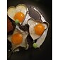 5 stuks set gebakken ei vorm pannenkoek ringen vormige omelet schimmel schimmel frituren ei kookgerei keukenbenodigdheden accessoires gadget