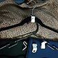 15点　ハンガーワードローブクローゼット用接続フック 15個接続フックレール 収納オーガナイザーフック 洋服オーガナイザーリンクフック　プラスチック 収納 便利 シャツ