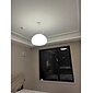 éclairage suspendu 1 lampe à suspension globe lumineuse, plafonnier suspendu de cuisine réglable moderne