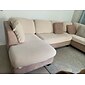 Stretch-Sofa Sitzkissenbezug Schonbezug elastischer Couch-Anreihsessel 2er-Sessel 4- oder 3-Sitzer L-Form solide weich strapazierfähig waschbar