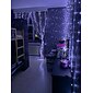 luci a stringa per tende a led 3x3m-300 led 8 modalità usb con telecomando 9 colori per la casa camera da letto festa di nozze decorazione della parete della finestra di natale arredamento della stanza