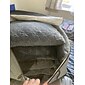1 grote opbergtas voor kleding onder het bed met verstevigde handgreep, opbergvakken voor beddengoed, dekbedden, kleding, kast, transparant venster, stevige ritsen