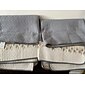 bankmat bankhoes bank hoes grijs anti-kat kras bank zitkussen hoes voor fauteuil loveseat 4- of 3-zits L-vorm voor kinderen, huisdieren, katten(niet per set verkocht)
