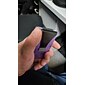 Kapeat lompakot miehille. Hiilikuitu RFID-miesten lompakko setelipidikkeellä. Ohut minimalistinen alumiininen luottokortinpidike