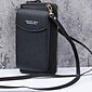 kvinners crossbody-vesker i pu-skinn med stor kapasitet glidelåsveske clutch telefonlommebok skulderveske