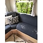 stretch soffa sittdyna överdrag täcka elastisk soffa fåtölj loveseat 4 eller 3 sits grå enkel solid mjuk tålig tvättbar