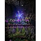 luci solari di fuochi d'artificio 90/120/150/200 led luci solari fai da te per esterni luci decorative da giardino lucine impermeabili luci da prato